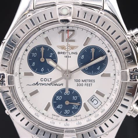 breitling colt chrono ocean 2001|Breitling colt chronograph automatic price.